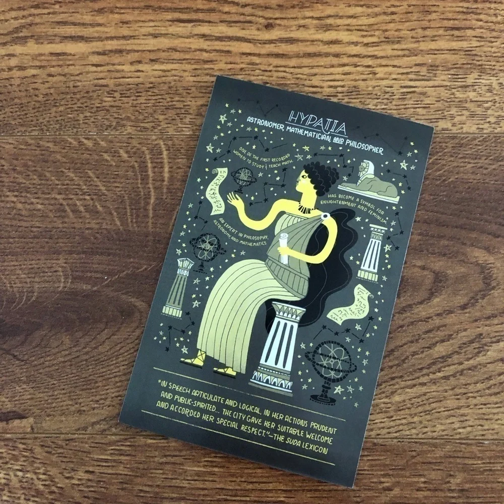 Women in Science by: Rachel Ignotofsky postcard set #12